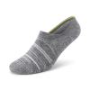 Anytime No Show Sock - Natural Grey Heather/Light Grey